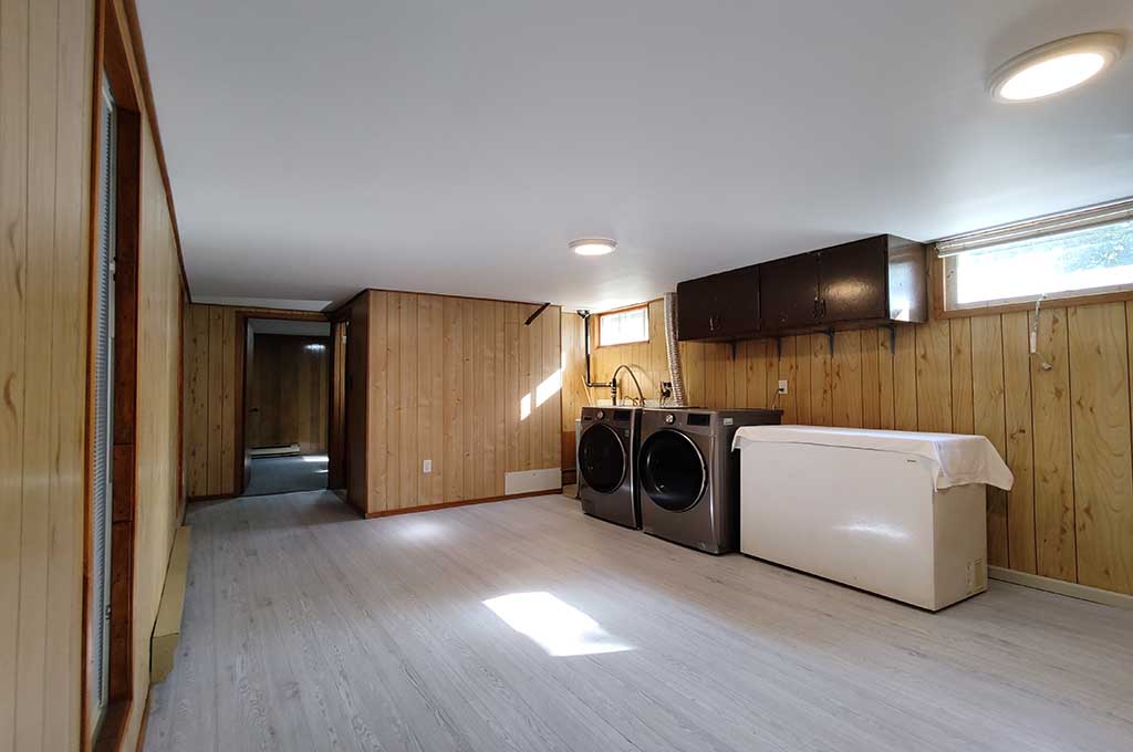 Basement bedroom or flex space